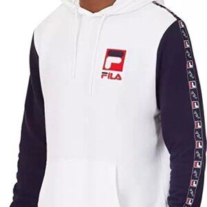 Fila Jacopo Hoodie Embroidered SEWN Hooded Spellout LM935399 Mens